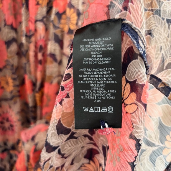 Anthropologie the Marais Printed Chiffon Maxi Dress - Picture 5 of 5